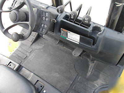 07' yale GDP135 veracitor lift truck fork forklift hilo