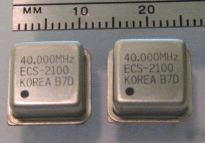 40 mhz crystal oscillators ecs-2100 (10 pcs)