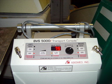 Abiomed bvs 5000T bi-ventricular perfusion transport