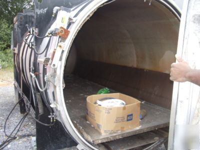Autoclave 304 stainless steel ss 55 psi 303 f 6' x 13'