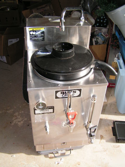 Bunn sru commercial 3 gallon ss automatic coffee urn