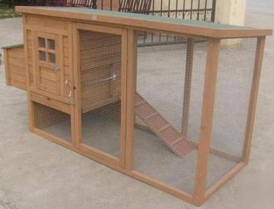 Chicken coop hen house poultry rabbit house 047 at