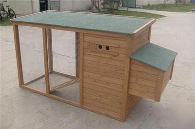 Chicken coop hen house poultry rabbit house 047 at