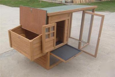 Chicken coop hen house poultry rabbit house 047 at