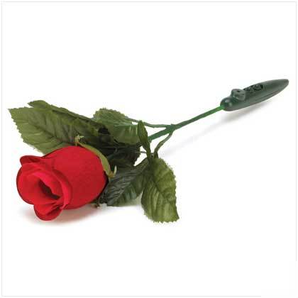 Electronic musical recording romantic red rose recorder