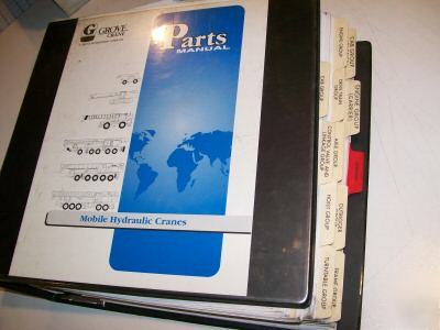 Grove RT700E crane illustrated parts manual 02/2002