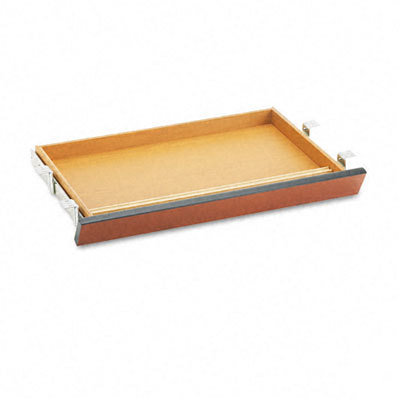 Hon company laminate angled center drawer, henna cherry