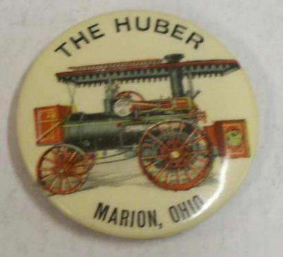Huber c. 1910-1915 steam traction machine pin marion oh