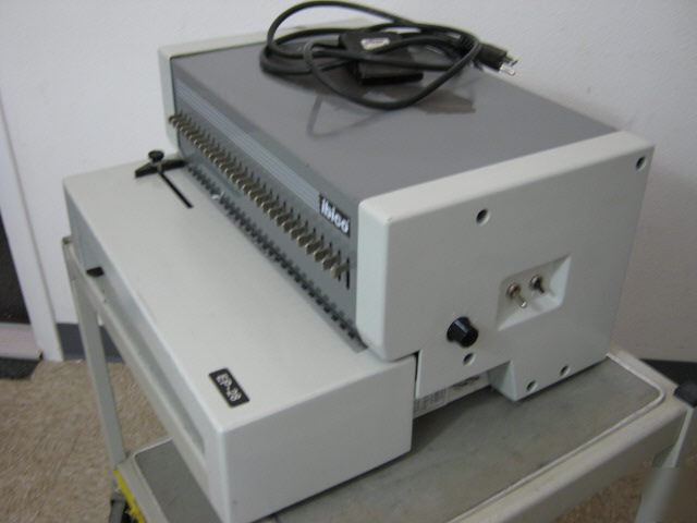 Ibico model ep-28 high power electric punch w/comb die