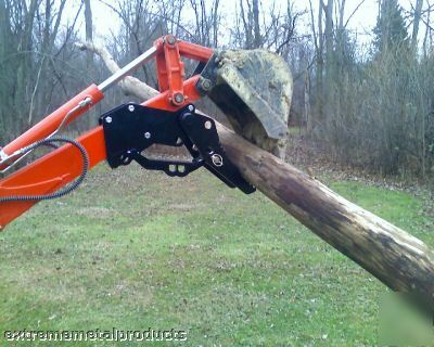 Kubota bx 24 bx 23 BT610 BH75 and woods backhoe thumb 
