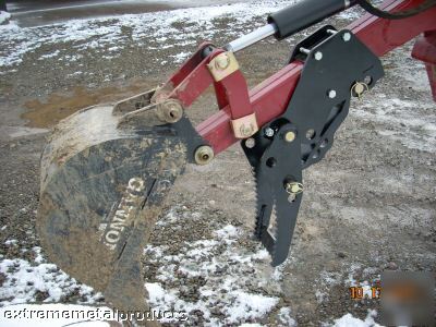 Kubota bx 24 bx 23 BT610 BH75 and woods backhoe thumb 