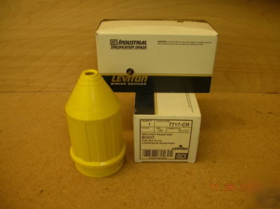 Leviton temp power shore power rubber cord cover female