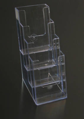 Lot of 240 four tier literature holder (79 cents each)