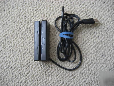 Magtek 21040110 magstripe swipe card reader mini usb