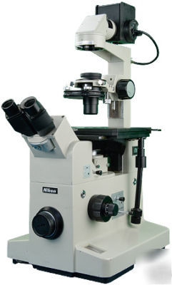Nikon diaphot tissue culture inverted microscope