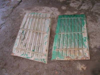 Oliver 80 tractor nice original side curtain panels