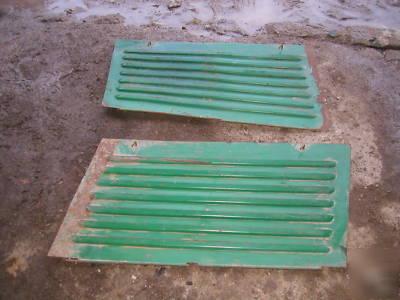 Oliver 80 tractor nice original side curtain panels