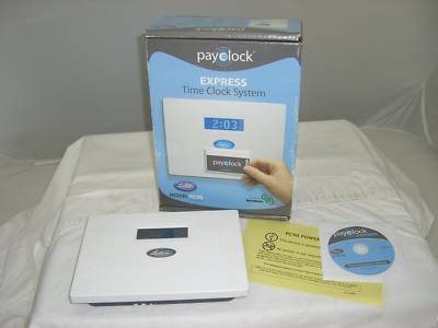 Payclock express time clock system model PC50 by lathem