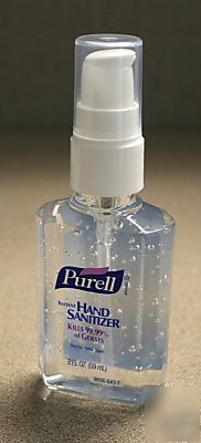 Purell hand sanitizer gel 2OZ. bottle with pump cap