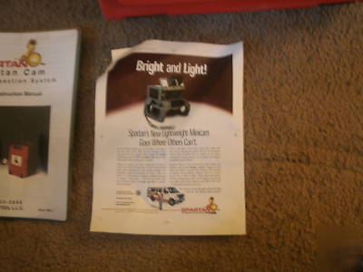 Spartan locator and color video system w/ 200 ft cable