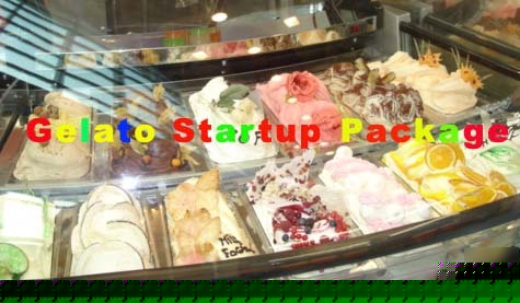 Successful gelato startup package