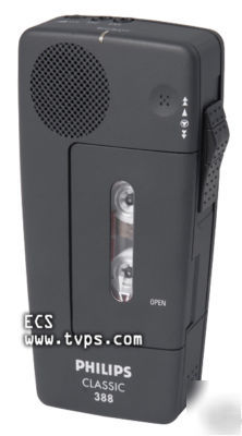 Philips lfh-388 pocket mini casette portable recorder