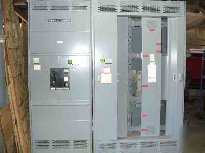 1600 amp square d i-line panelboard with main