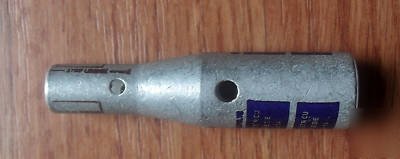 Burndy hy reducer ( in line taps ) 3 taps. brown,purple