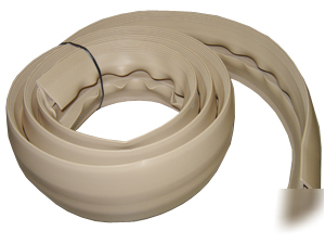 Flexible overfloor cable protection white 2 1/2