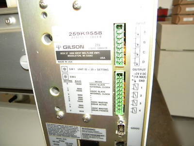Gilson 215 automated liquid hander, 841 micro injection