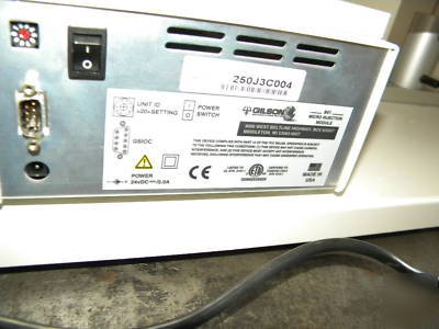 Gilson 215 automated liquid hander, 841 micro injection