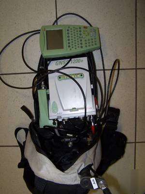 Leica GPS1200 plus survey rover rtk non total station 