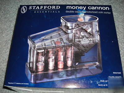 Money,coin sorter, pennies through quarters motorized