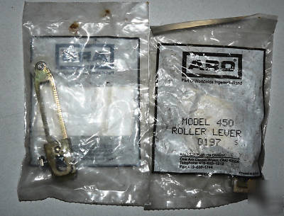 New aro model 450 adjustable roller lever actuator
