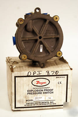 New dwyer differential pressure switch mod 1950-10-2F