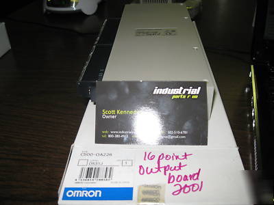 New omron C500-0A226 output unit in box 2 available