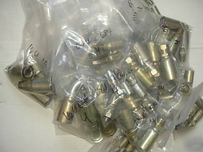 Pick 16 weatherhead hydraulic hose fittings. many types