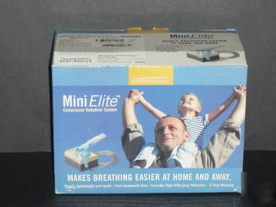 Respironics minielite compressor nebulizer & battery 