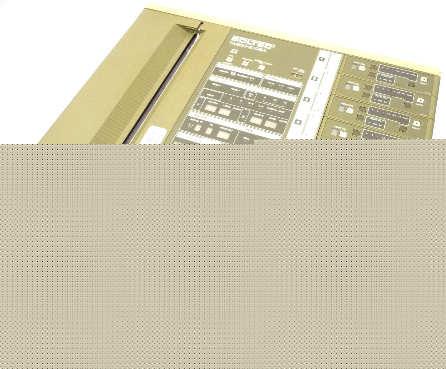 Soltec TA260-2108A thermal graph chart recorder printer