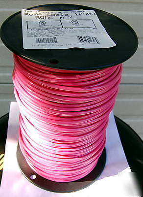 Thhn/thwn 500 ft. #10 awg stranded wire - pink