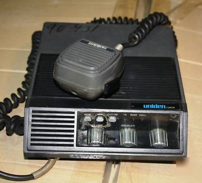 Two uniden fmu 250K uhf fm tranceivers tech special