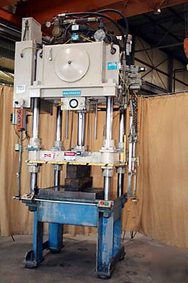 35 ton denison dct-035-2-S1 4-post hydraulic trim press