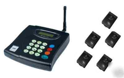 5 hme wireless messaging Â® paging system