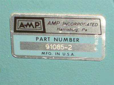 Amp / tyco 91085-2 manual arbor frame & hdf tooling