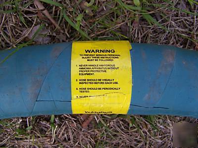 Anhydrous ammonia hose, 2