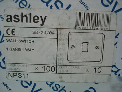 Ashley fused connection switch 13A with neon