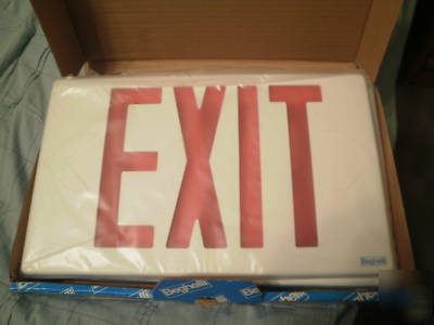 Beghelli thermoplastic led exit sign with battery 