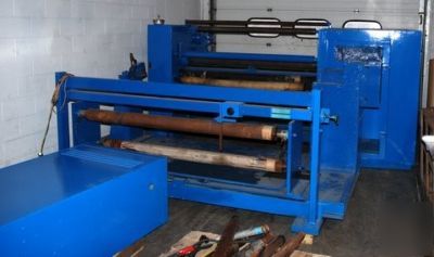 Dusenbery model 815 duplex slitter rewinder
