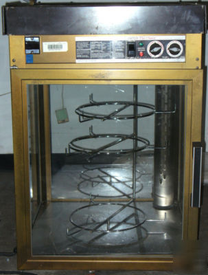 Hatco flav-r-savor rotating display warmer