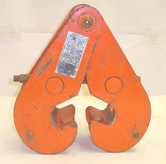 Jet tool jbc-3 beam girder clamp 3 ton vertical hoist